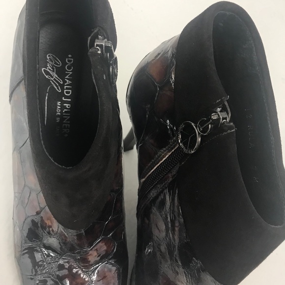<<Donald J Pliner>> Chocolate Booties! - Picture 2 of 3